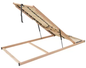 Výklopný lamelový rošt z prednej strany Star P 90x200 cm%